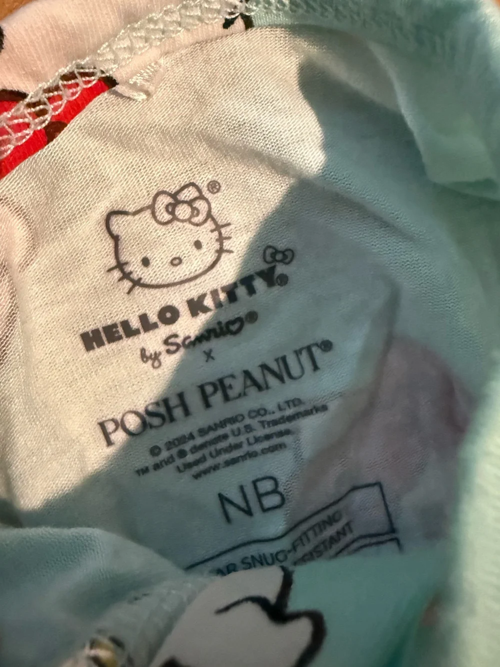 Posh Peanut Viscose Bamboo Hello Kitty Ghost Footie Newborn